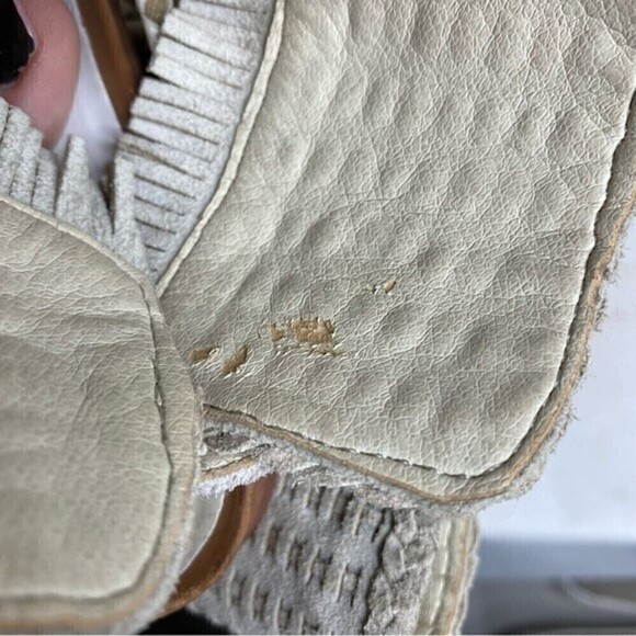 Dolce Vita Reagan Sandals Fringe Ankle Wrap - Picture 8 of 8